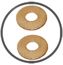 Brass Pressed Punched Plain Washers